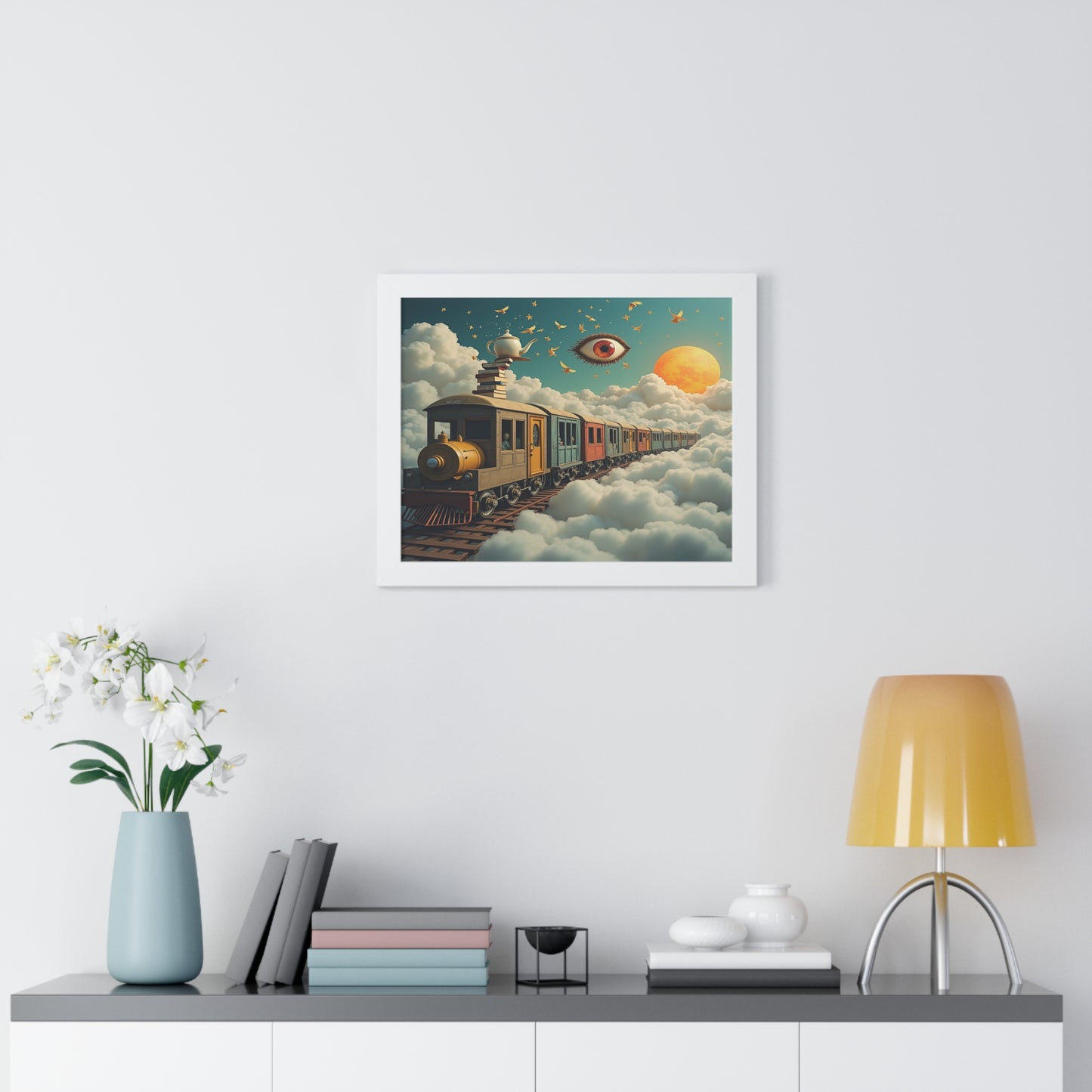 SKY TRAIN PRINT POSTER