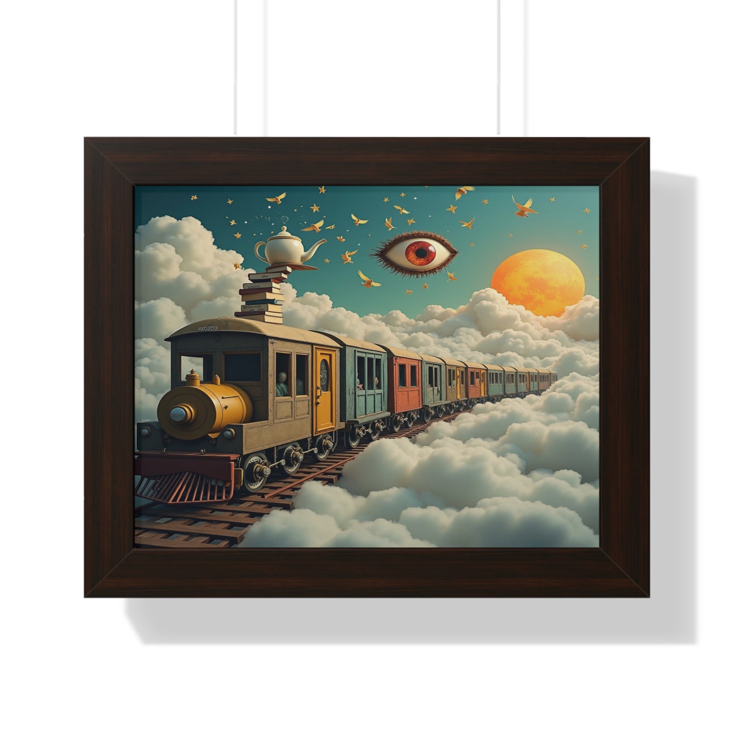 SKY TRAIN PRINT POSTER