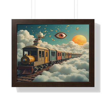 SKY TRAIN PRINT POSTER