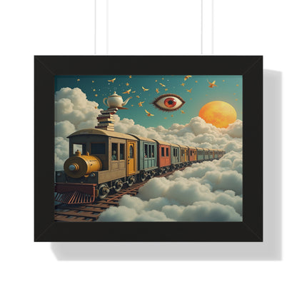 SKY TRAIN PRINT POSTER