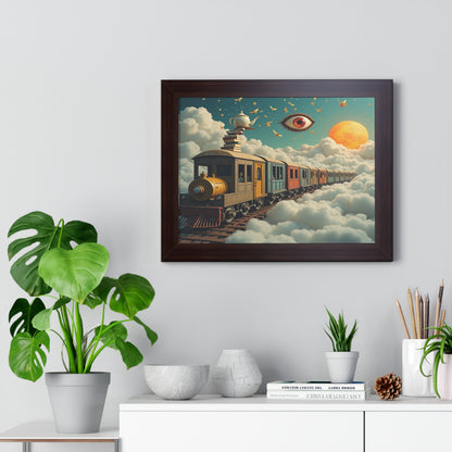 SKY TRAIN PRINT POSTER