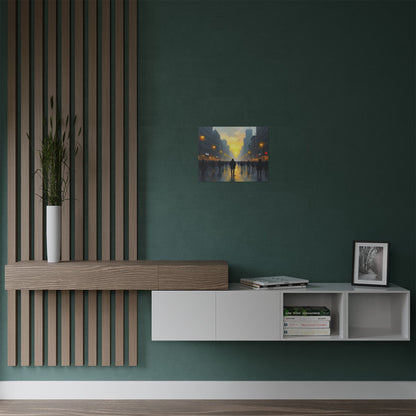 Satin Poster - 'By Myself' Painting Name