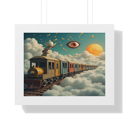 SKY TRAIN PRINT POSTER