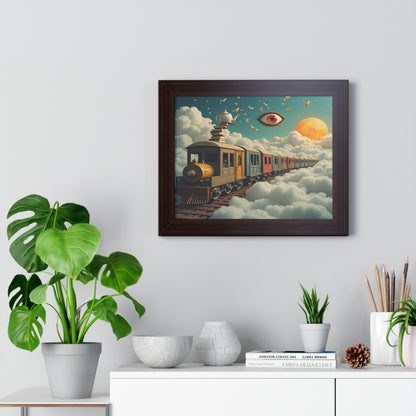 SKY TRAIN PRINT POSTER