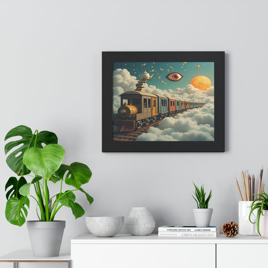 SKY TRAIN PRINT POSTER